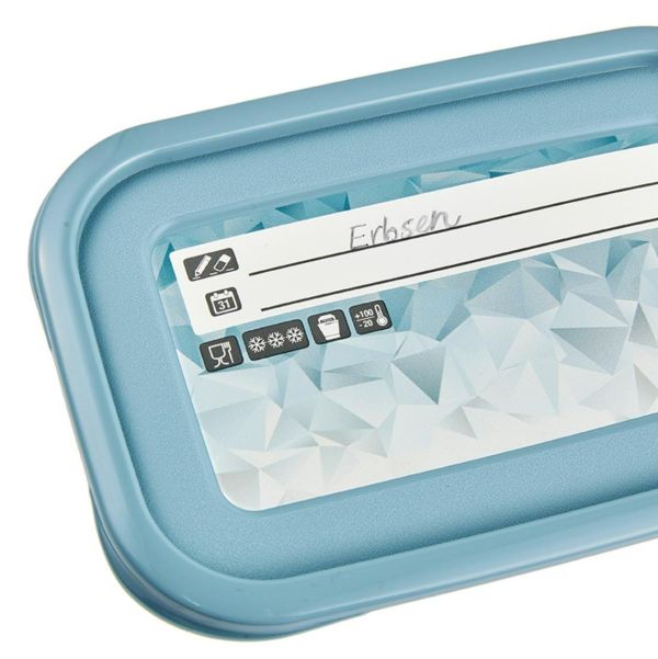 Комплект ємностей для морозилки прямокутний "Polar" (5*0,5л)