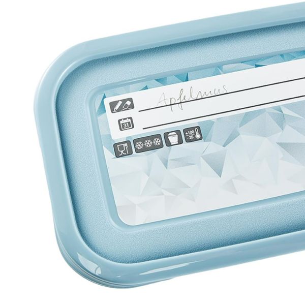 Комплект ємностей для морозилки прямокутний "Polar" (4*0,75л)