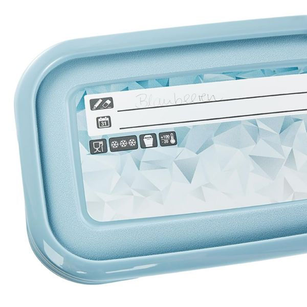 Комплект ємностей для морозилки прямокутний "Polar" (3*1,0л)