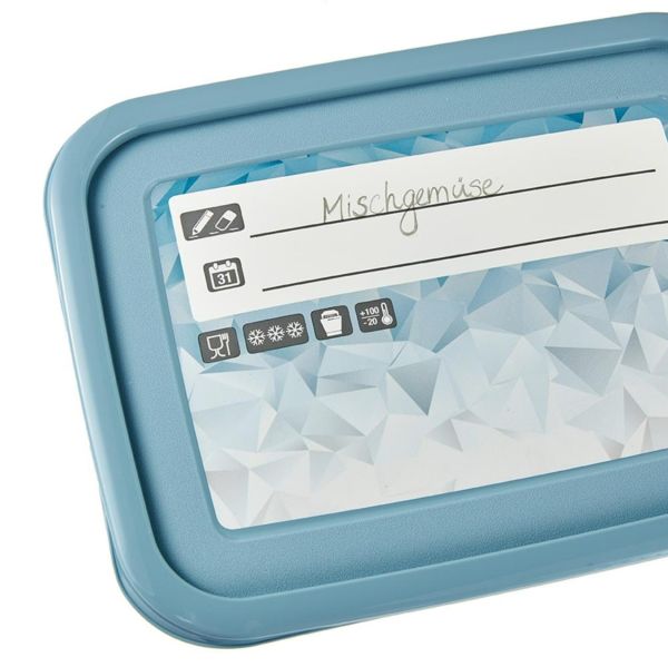 Комплект ємностей для морозилки прямокутний "Polar" (2*2,0л)