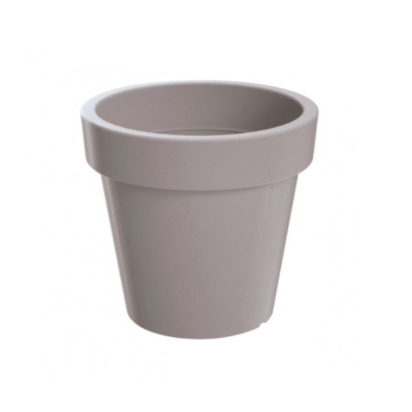 Горщик для квітів LOFLY 16см круглий Мокка