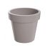 Горщик для квітів LOFLY 20см круглий Мокка