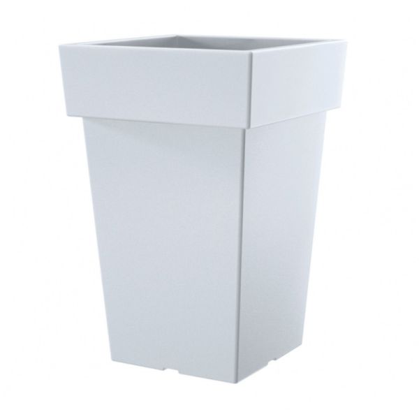 Горщик для квітів LOFLY Square 24см Білий