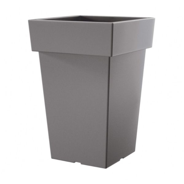 Горщик для квітів LOFLY Square 24см Сірий