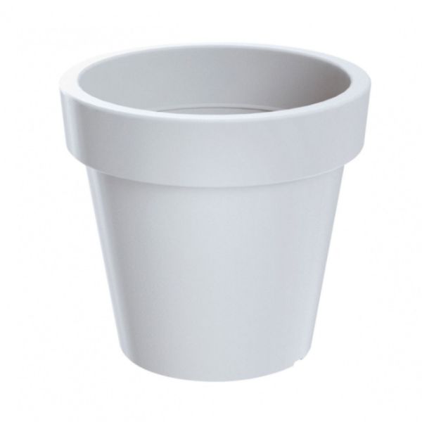 Горщик для квітів LOFLY 30см круглий Білий