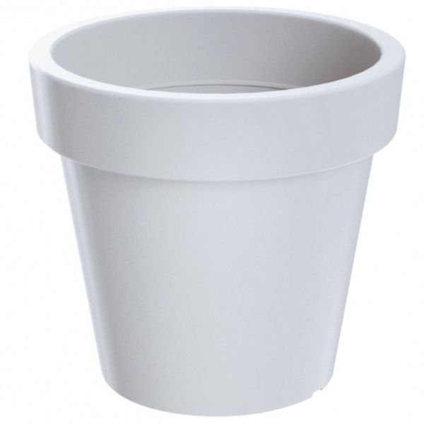 Горщик для квітів LOFLY 50см круглий Білий