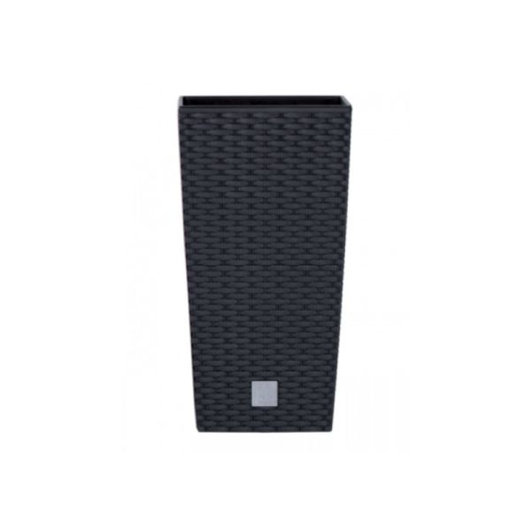 Горщик для квітів RATO Square 17 см H-32 см Антрацит