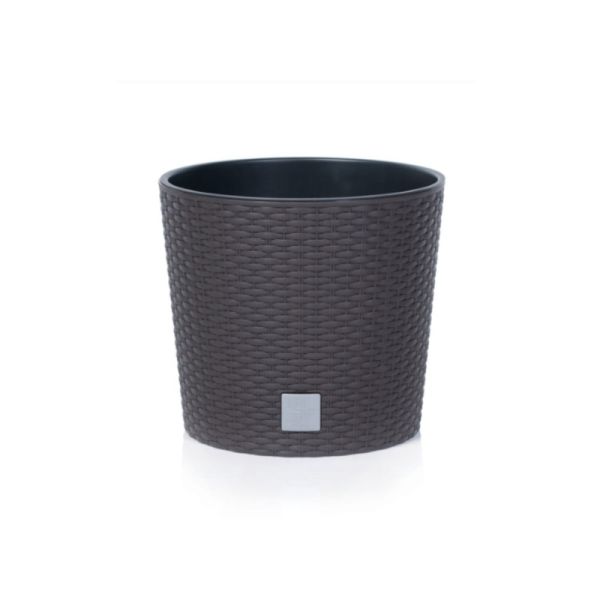 Горщик для квітів RATO Round 20 см, H-19 см Коричневий