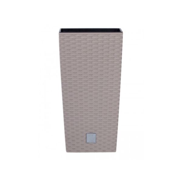 Горщик для квітів RATO Square 20 см, H-37,6 см Мокка