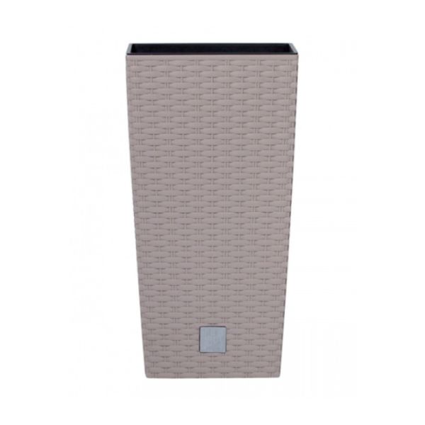 Горщик для квітів RATO Square 26,5 см, H-50 см Мокка