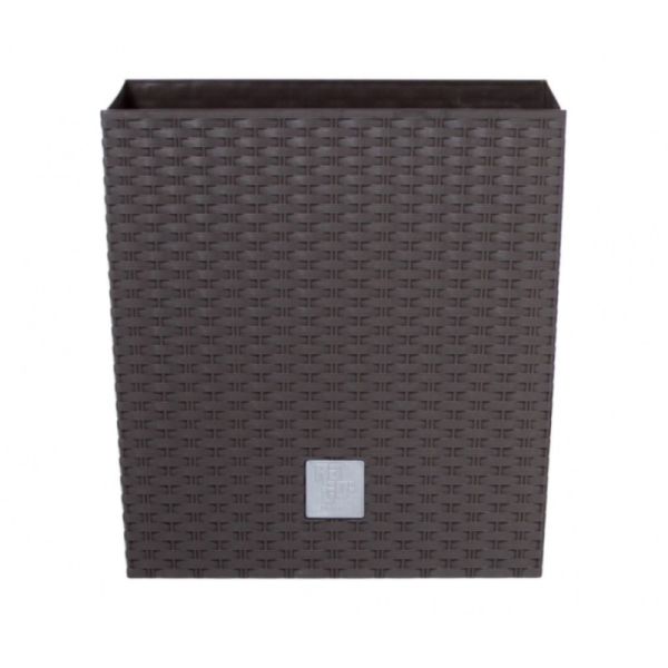 Горщик для квітів RATO Square Low 26,5 см, H-26,6 см Коричневий