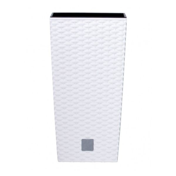 Горщик для квітів RATO Square 30 см H-55 см Білий