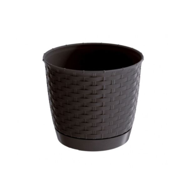 Горщик для квітів Ratolla Round 16.5см Коричневий