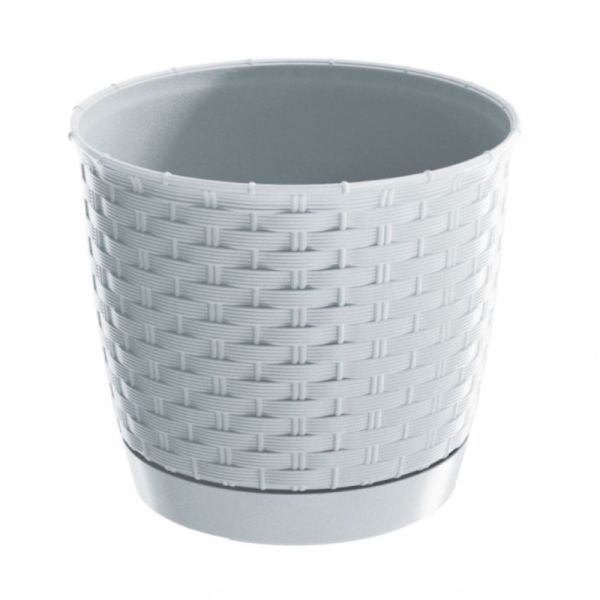 Горщик для квітів Ratolla Round 25см Білий