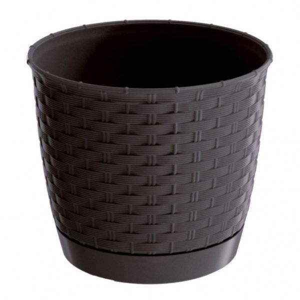 Горщик для квітів Ratolla Round 30см Коричневий