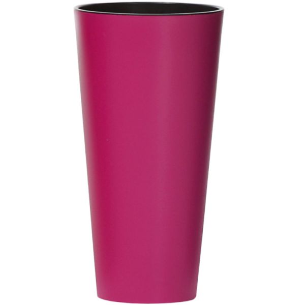 Горщик для квітів Tubus Slim Shine 40см Фуксія