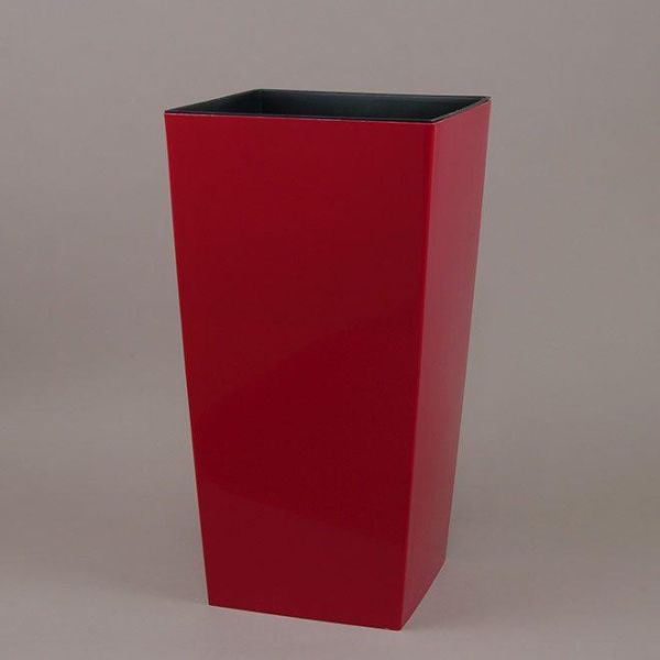 Горщик для квітів Urbi Square 32.5см Малиновий