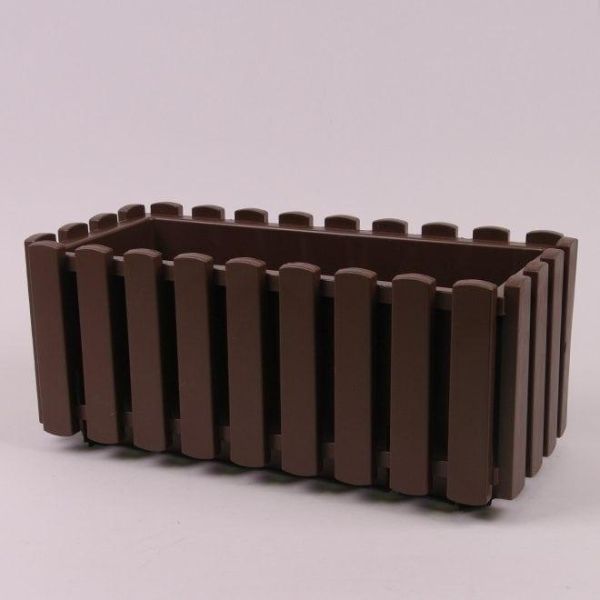 Балконний ящик Boardee Fencycase 58см Коричневий