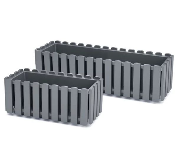 Балконный ящик Boardee Fencycase 58см Серый
