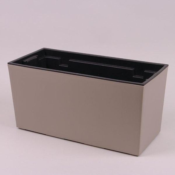 Балконний ящик Prosperplast Urbi Case 40см із вкладишем Мокка