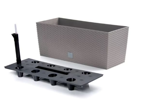 Балконний ящик RATO CASE 50см з автополивом Мокка