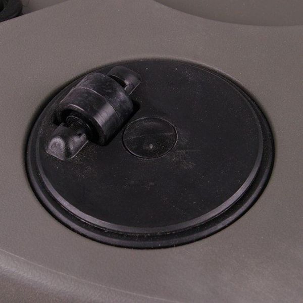 Горшок для цветов на колесиках LOFLY 600мм круглый Серый