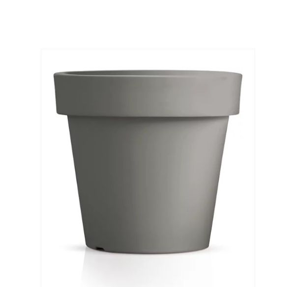 Горщик для квітів Lexo Round 80 см Сірий