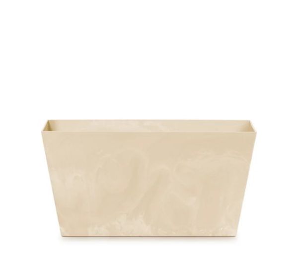 Балконна скринька Tubus Case Beton Effect 600мм Крем мармуровий