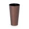 Горшок для цветов Tubus Slim Beton Effect 20см Corten/медный