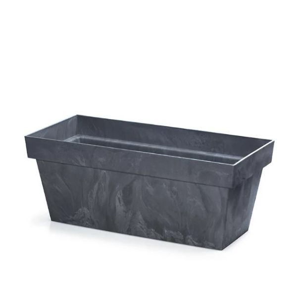 Балконна шухляда Cube Case Beton Effect 60см Антрацит мармуровий