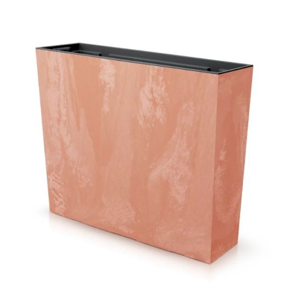 Горщик для квітів терасовий Urbi Case Beton Effect 60см Терра мармуровий