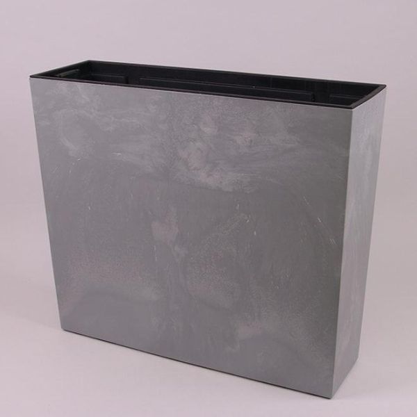 Горщик для квітів терасовий Urbi Case Beton Effect 60см Бетон