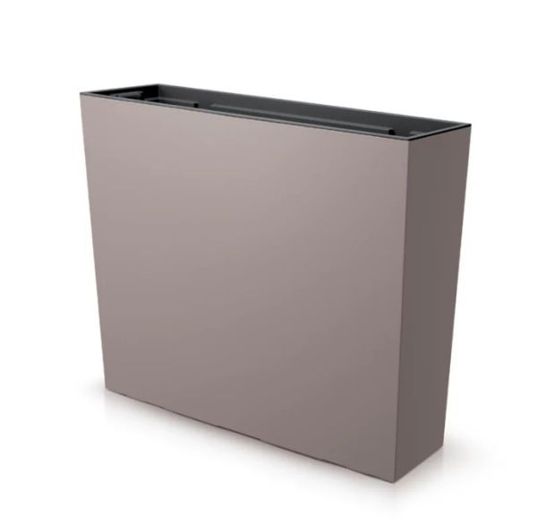 Горщик для квітів терасовий Urbi Case 60см Мокка