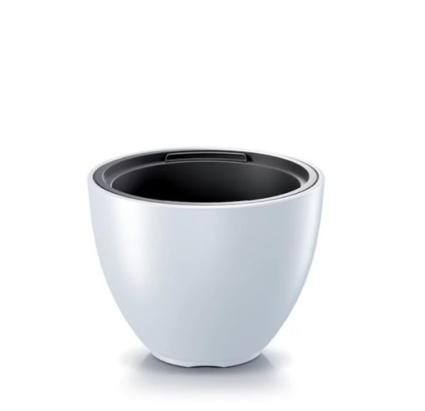 Горщик для квітів Heos 30х23 см Білий