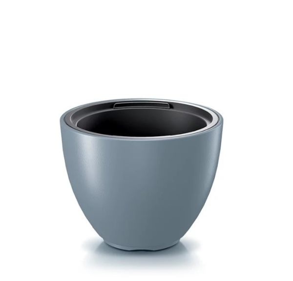 Горщик для квітів Heos 30х23 см Світло-сірий