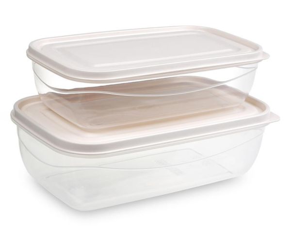 Комплект ємностей прямокутних SOFT & LOCK 2шт (1,8л+2,7л)