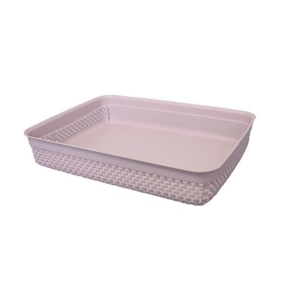 Кошик DROP прямокутний А4, 4,7л Пурпурно-рожевий