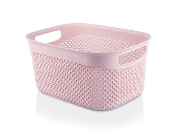 Кошик DROP прямокутний, 6,6л Пурпурно-рожевий