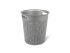 Корзина KNIT круглая, 12л Серый металлик