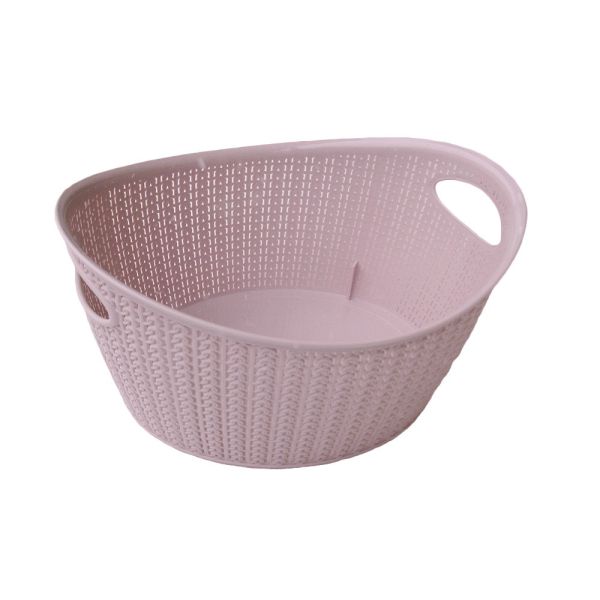 Кошик KNIT овальний, 9л Пурпурно-рожевий