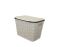 Кошик RATTAN прямокутний з кришкою, 20л Крем