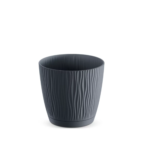 Горщик круглий Sandy P 15см Антрацит