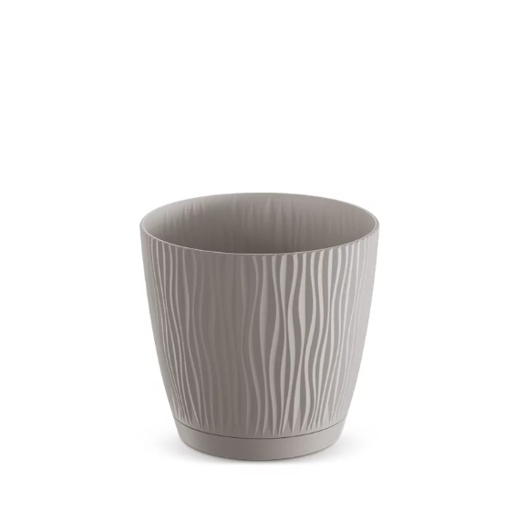 Горщик круглий Sandy P 24см Мокка