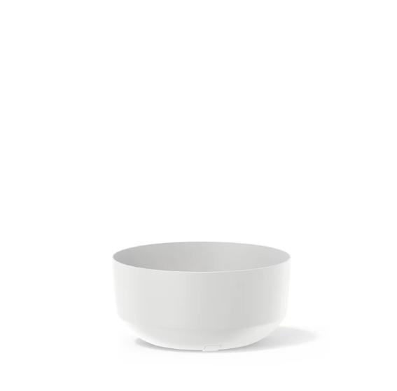 Горщик для квітів круглий GRACIA STANDART LOW 30 см Білий