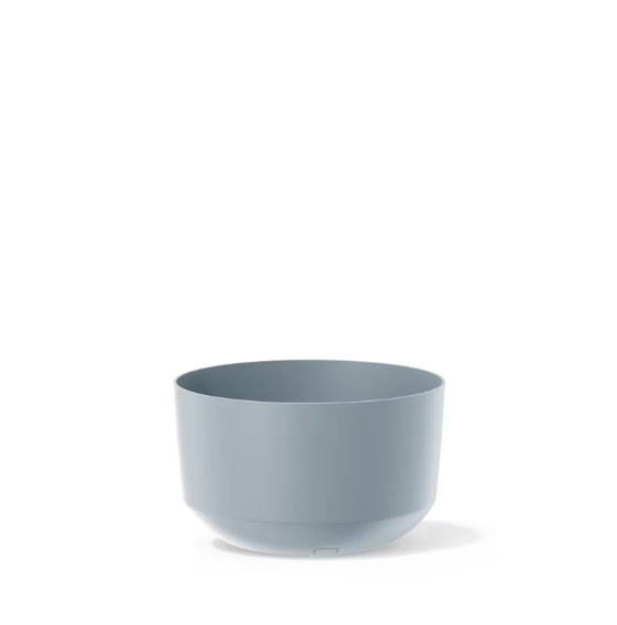 Горщик для квітів круглий GRACIA STANDART 24 см Світло-сірий