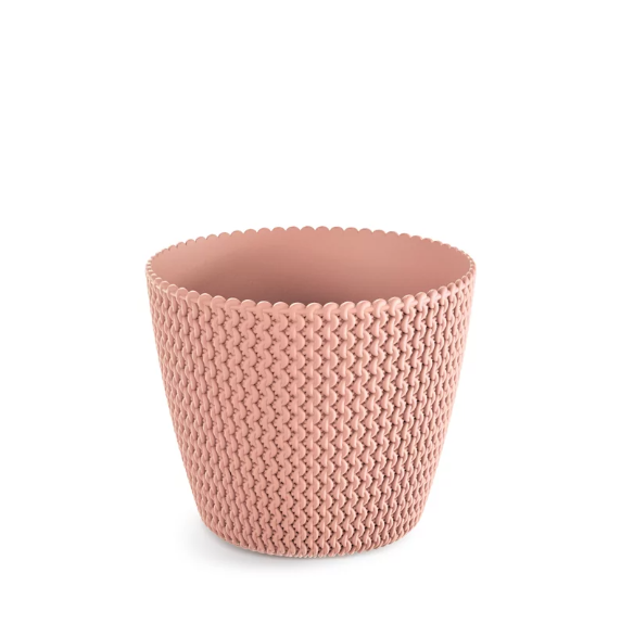 Горщик круглий Splofy 19см Персиковий