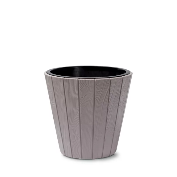 Горщик для квітів круглий Woode 49см Мокка