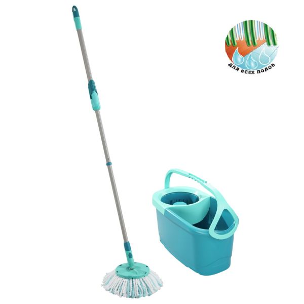 Набір для збирання Leifheit CLEAN TWIST Disc Mop Ergo