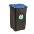 Мусорный бак Stefanplast Ecogreen bin 50 л Синяя Крышка