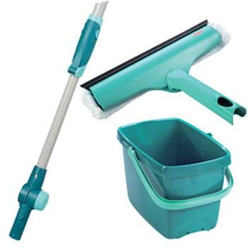 Відро + швабра для вікон Leifheit Три в одному